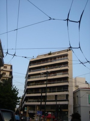 trolley wires