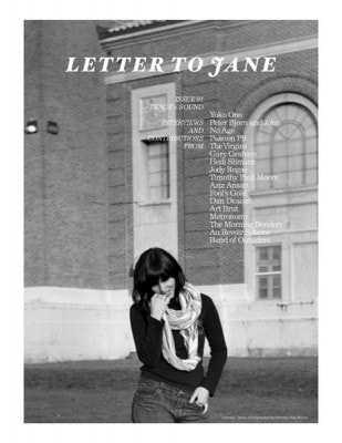 Letter to Jane Magazine: Issue 01 Letter to Jane Magazine: Issue 01