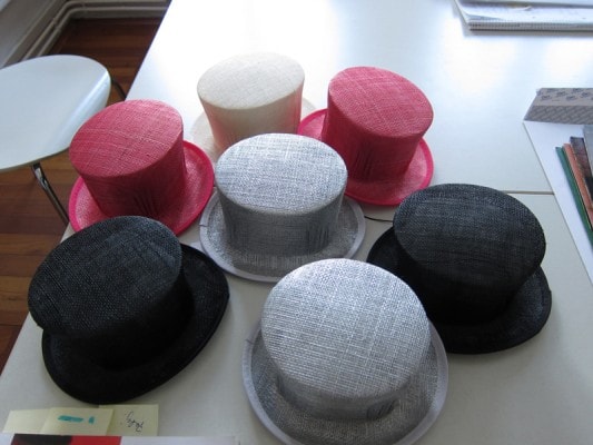 hats on desk hats on desk