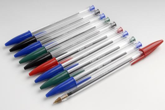 Décolletage Plastique Design Team. Bic Cristal® Ballpoint pen. 1950