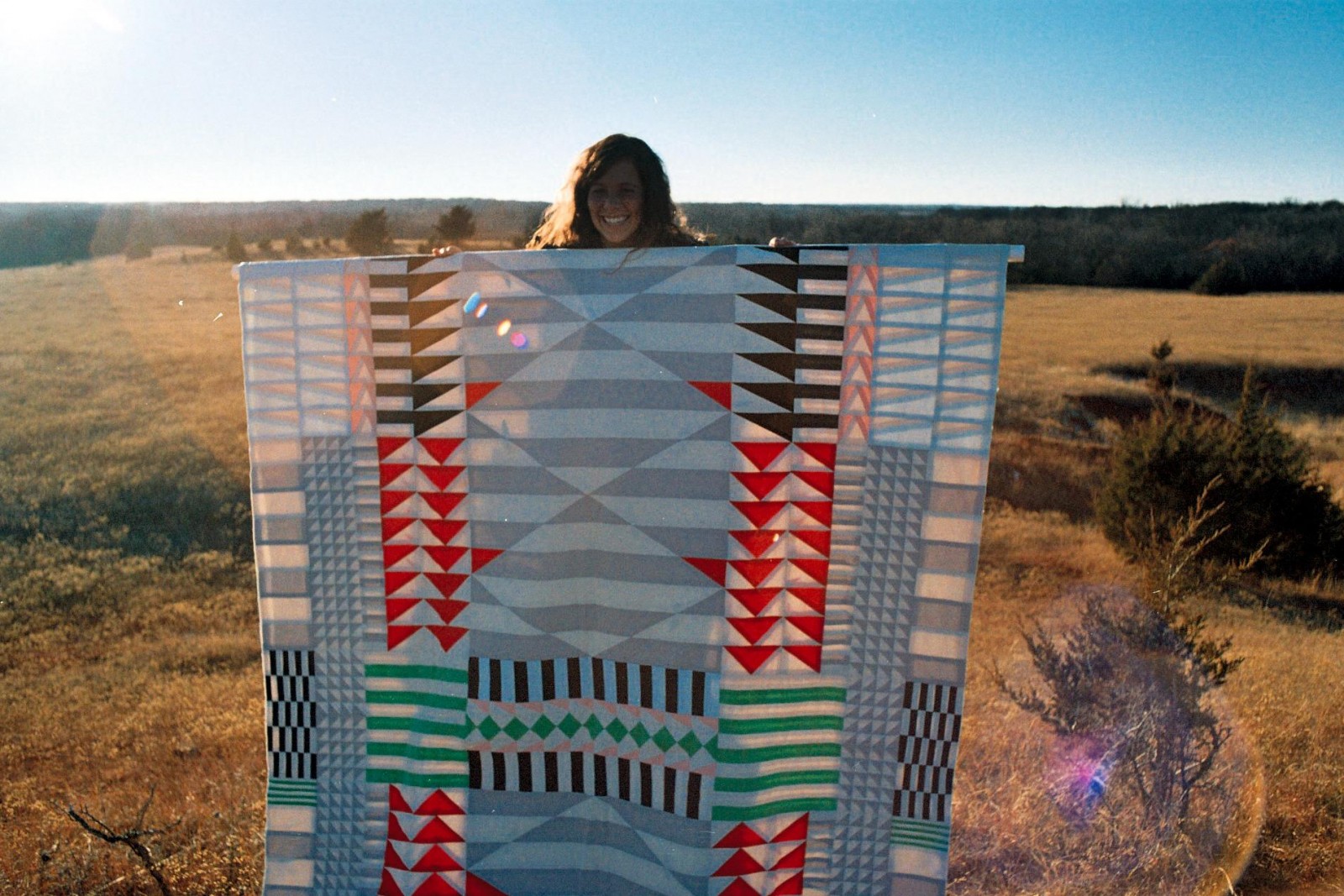 Meg Callahan geometric quilts