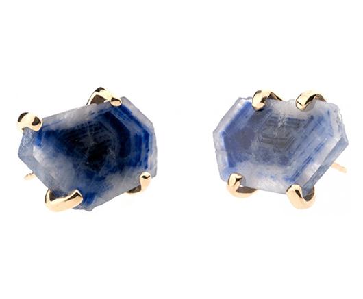 Bario Neal_sapphire_slice_studs