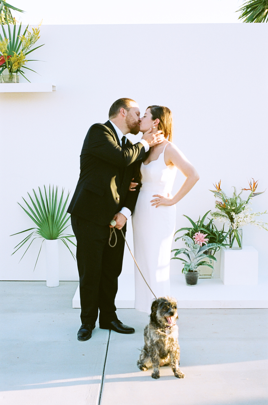 sarah kissell's palm springs wedding