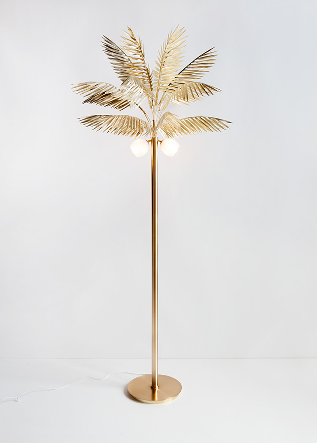 palm tree lamp