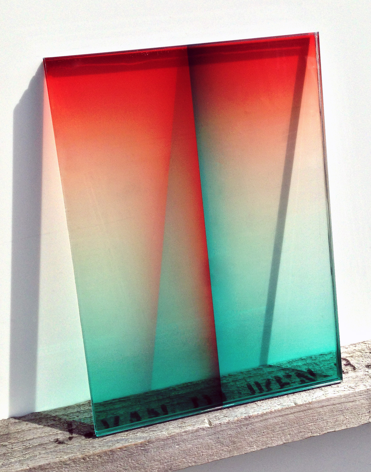 Germans Ermičs creates coloured glass furniture collection