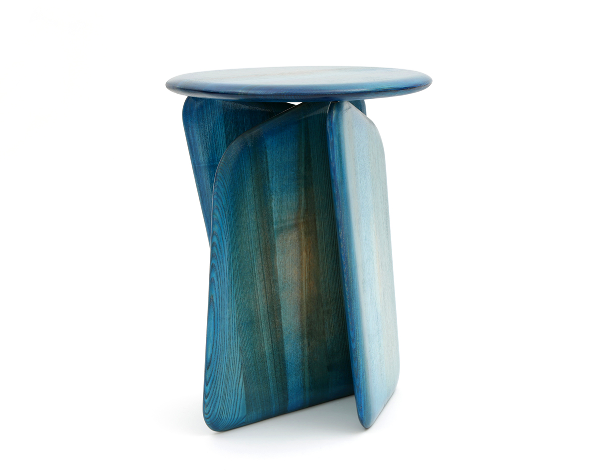 Tabouret Vent C. Bleu By Hands 3