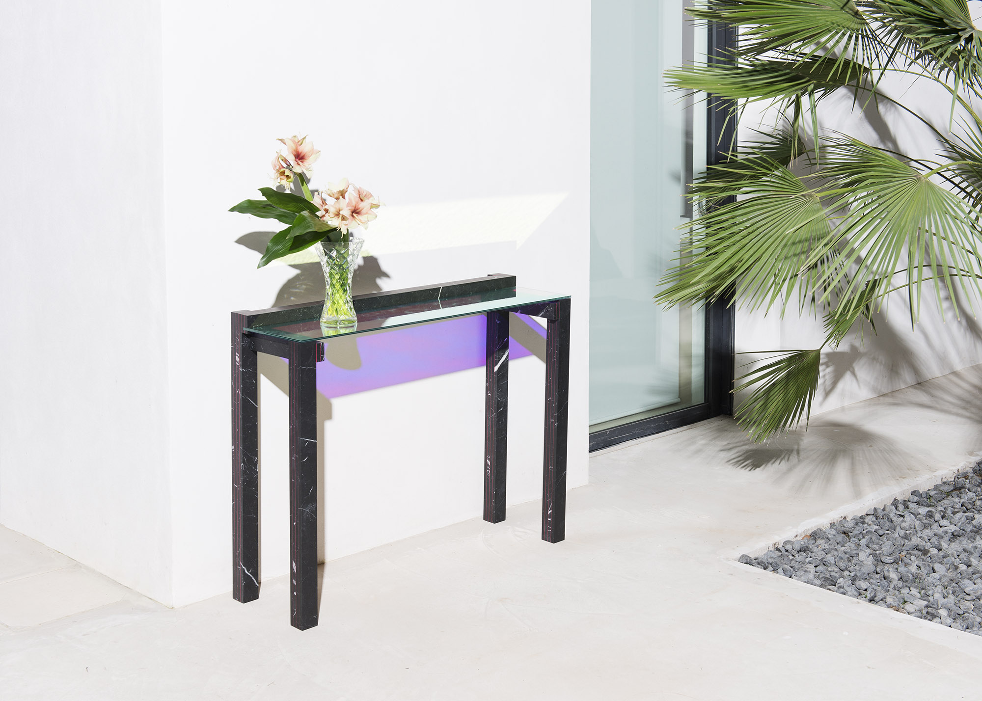 Iridescent furniture by Grande Edition