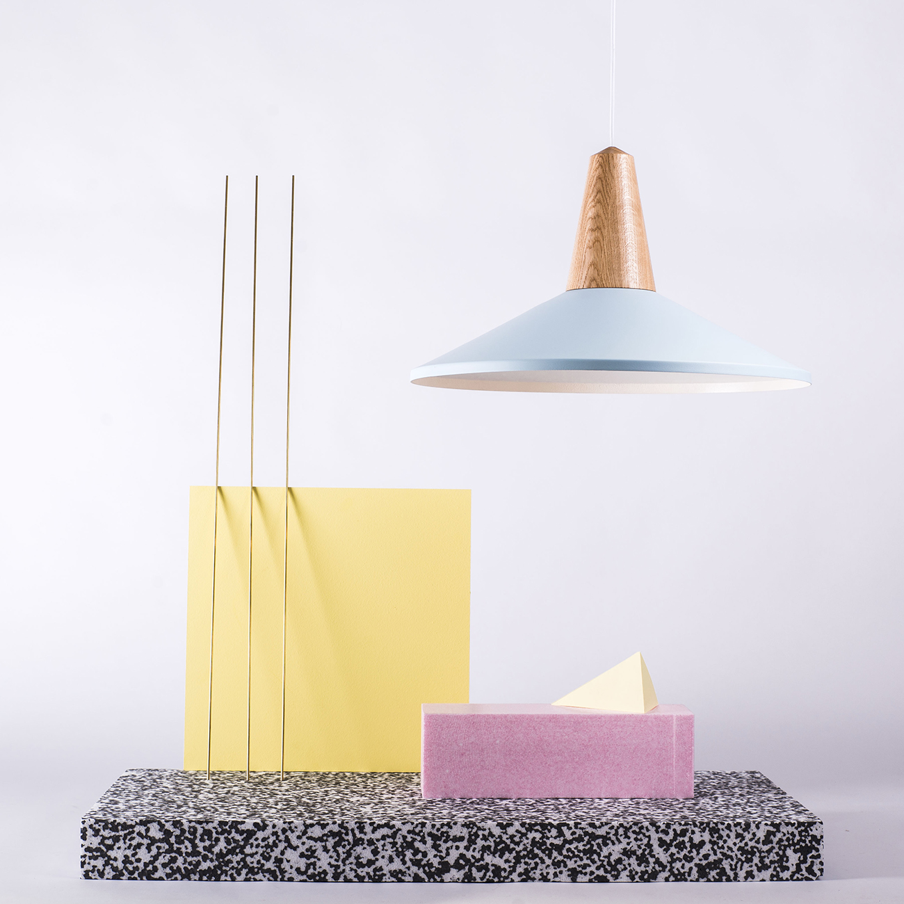 Colorful geometric design objects by Schneid