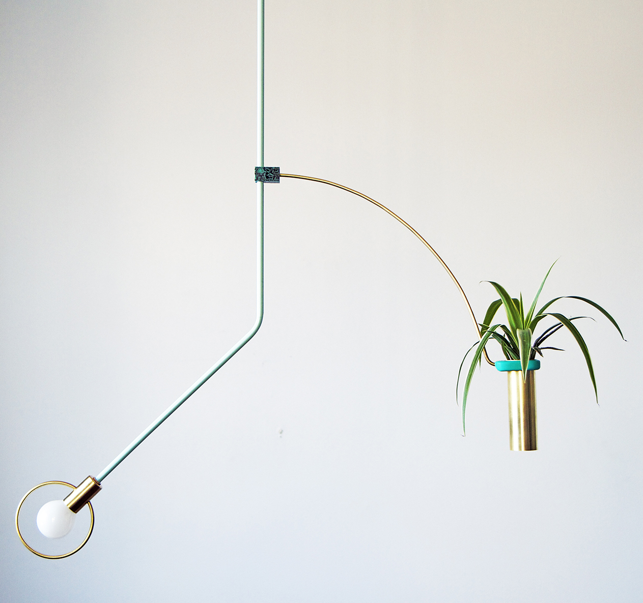 Calder-inspired mobile lights Jean Pascal Gauthier
