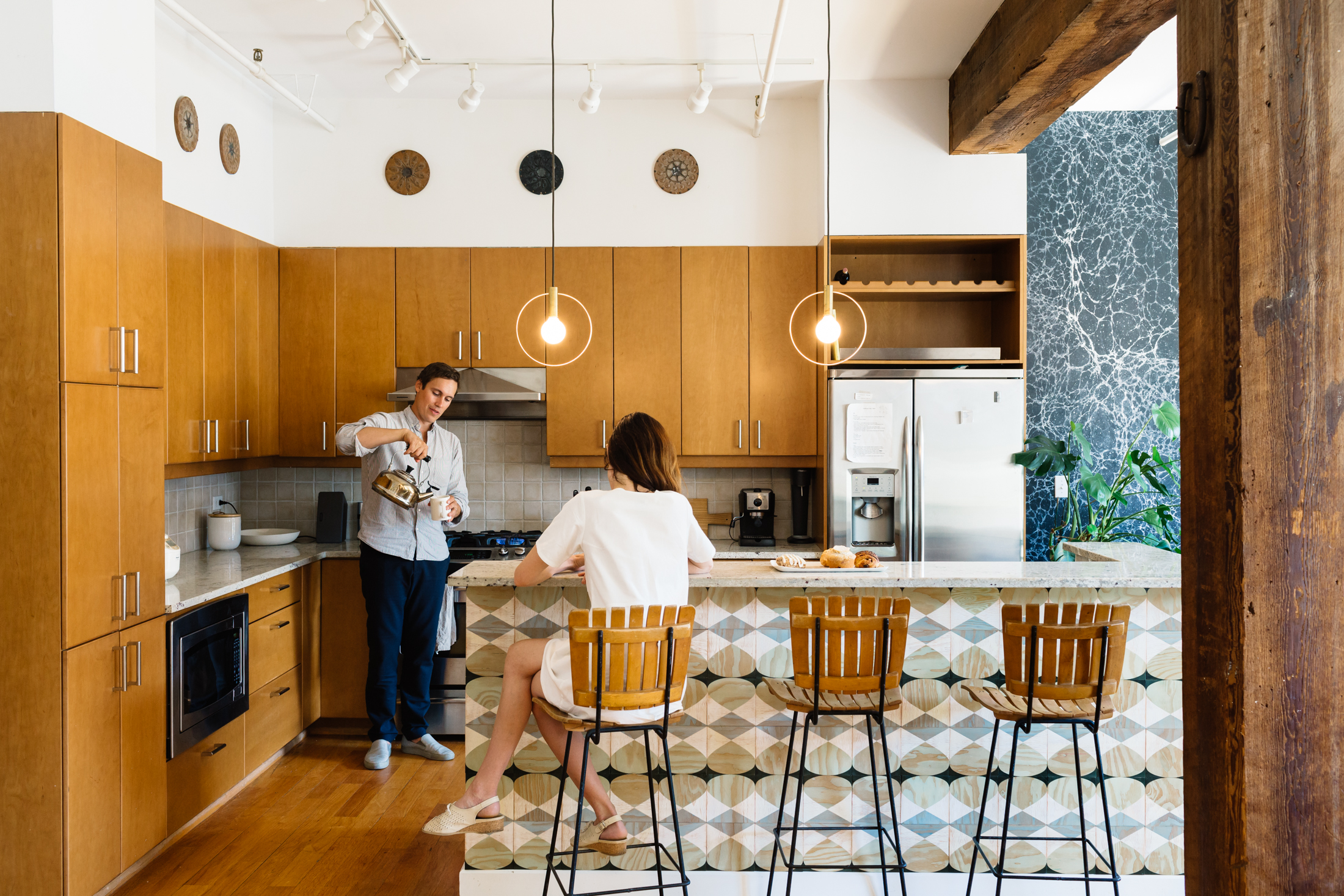 Calico Wallpaper's Red Hook Loft: A Brooklyn Home Tour