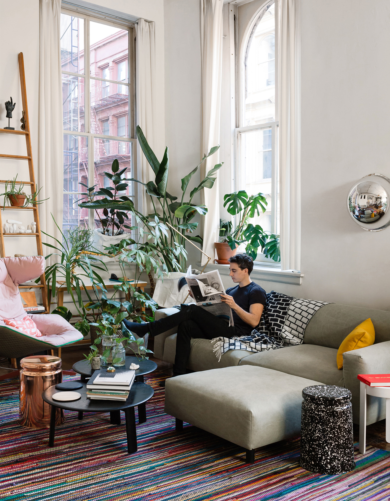 Pieterjan Mattan Tribeca home tour with Hem