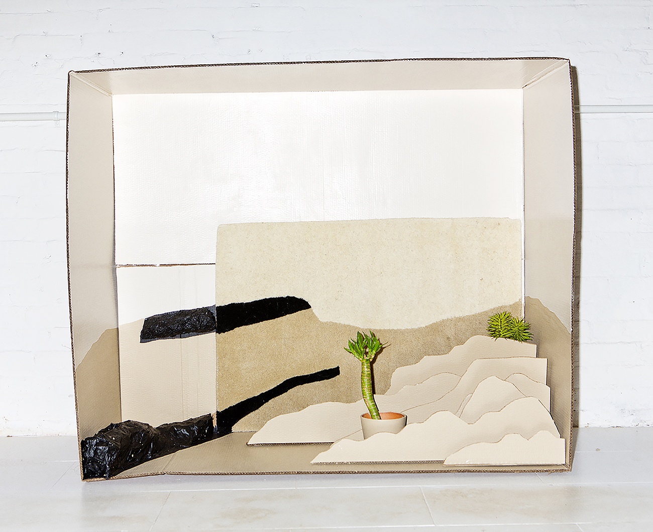 david in the desert II_diorama