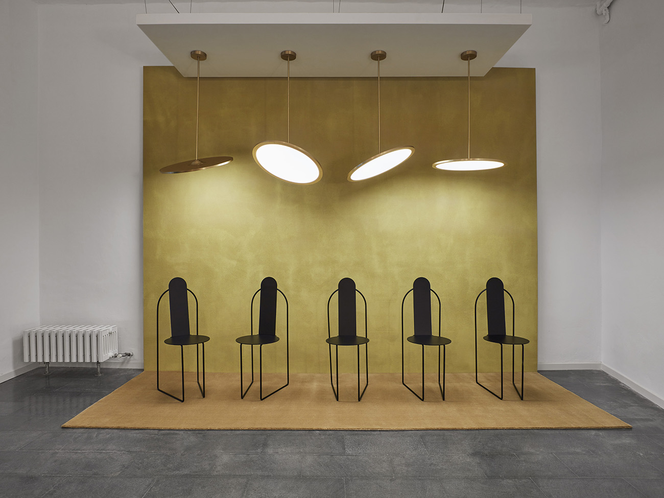 Matter Made - Nix Pendant Lights - Pudica Chairs (Wide)