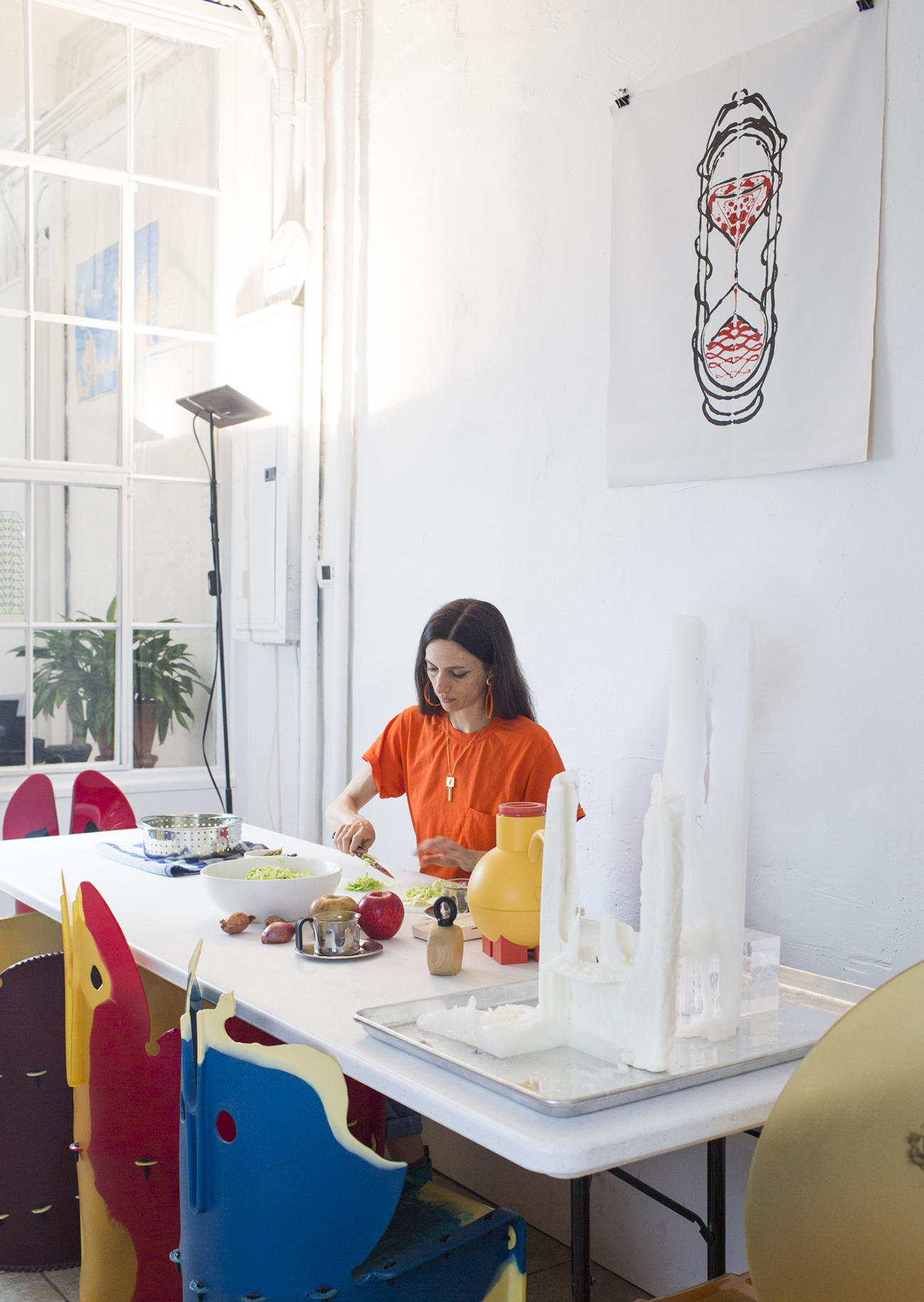 Tauba Auerbach Salad for President cookbook