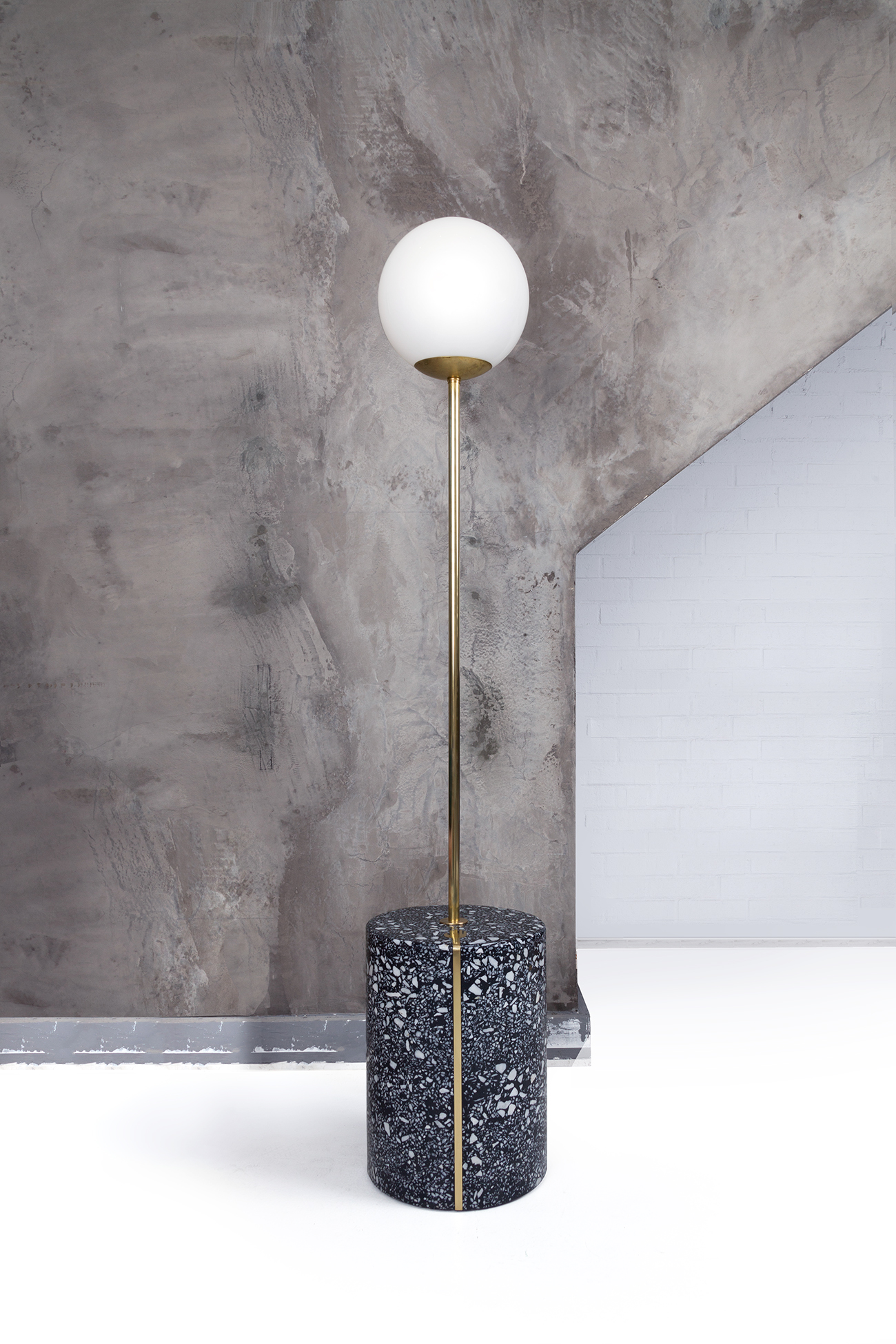 MOON GLOBE LAMP - BLACK by CARLY JO MORGAN