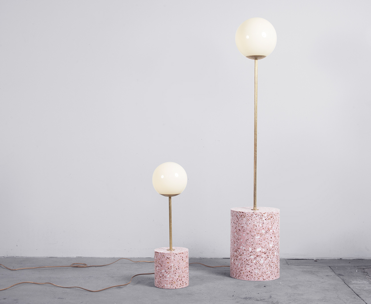 MOON GLOBE LAMPS by CARLY JO MORGAN