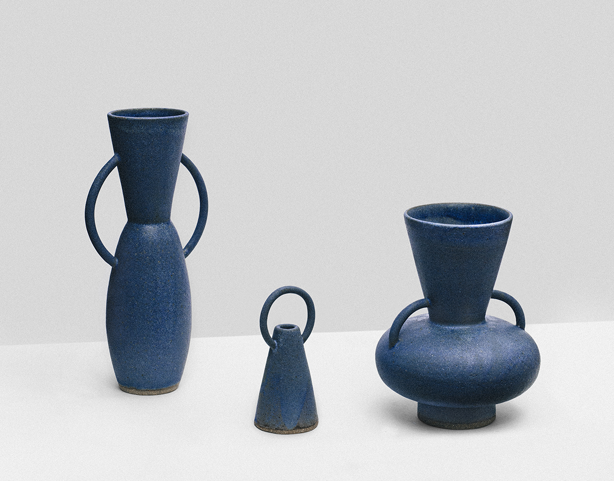 BLUE VASES