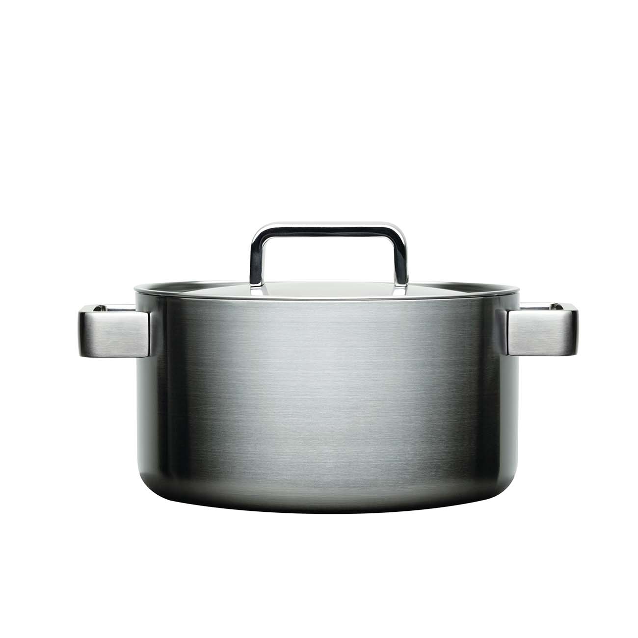 iittala-Tools-Round-Stainless-Steel-4-Qt.-Casserole-With-Lid