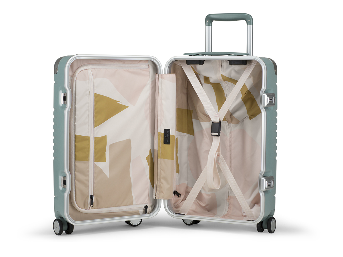 Arlo Skye x Sight Unseen suitcase