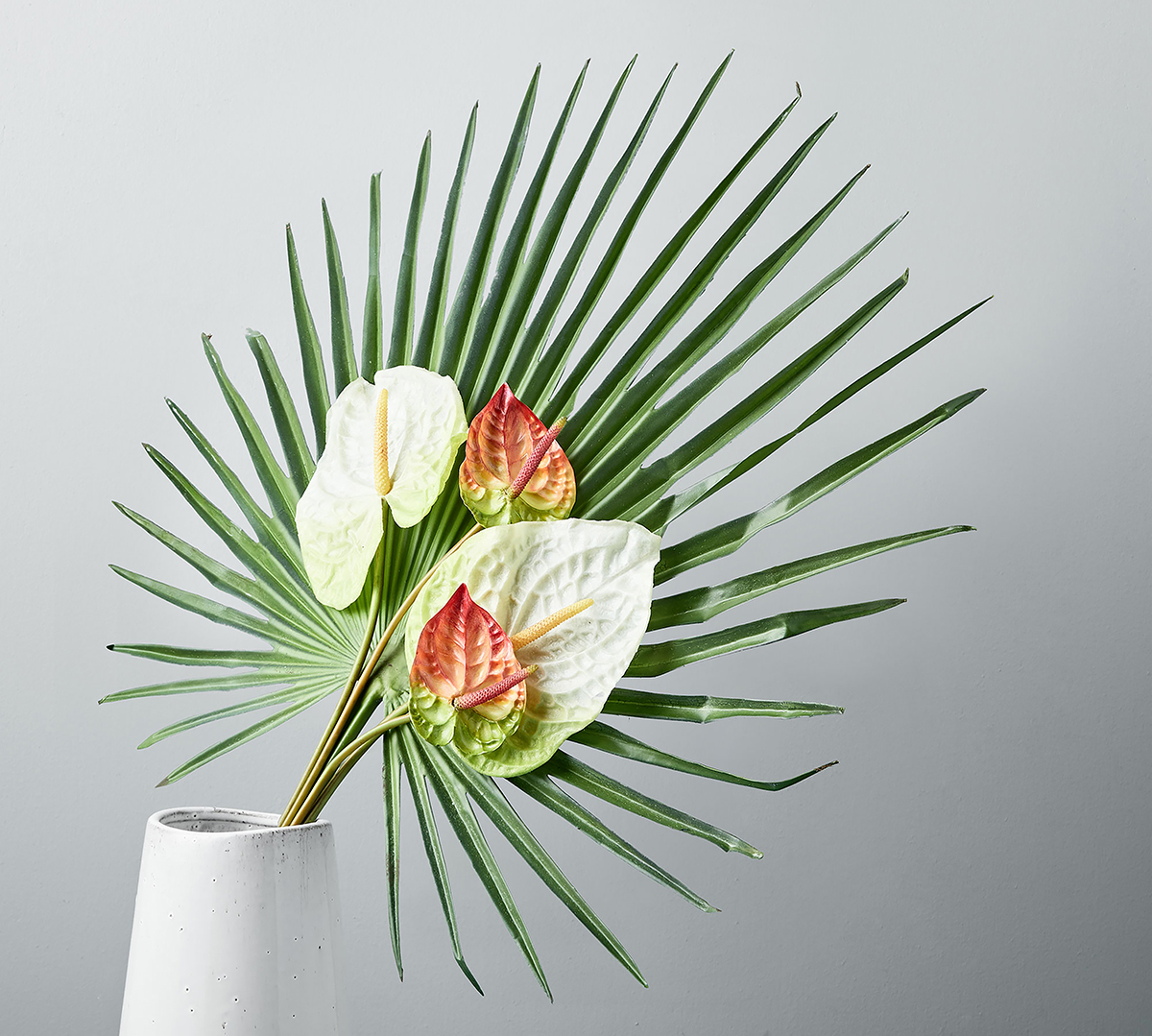 Metaflora x West Elm faux anthurium