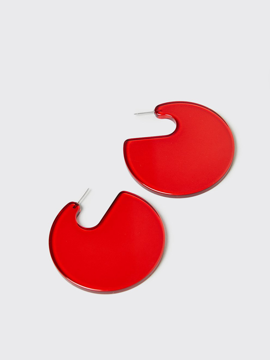 Cherry Red_Rachel Comey earrings