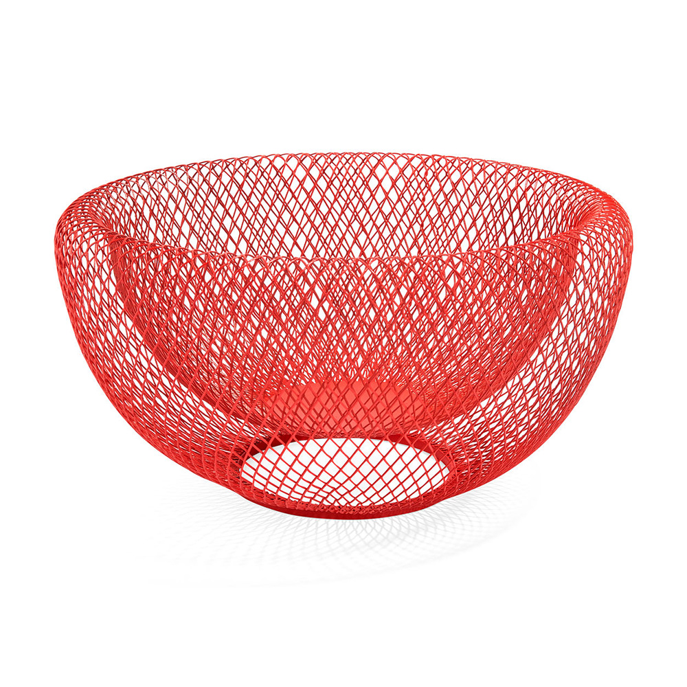 Cherry Red_Wire Mesh Bowl