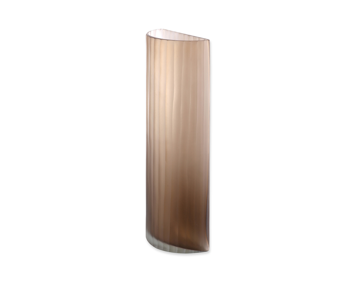 Form Vase in Brown