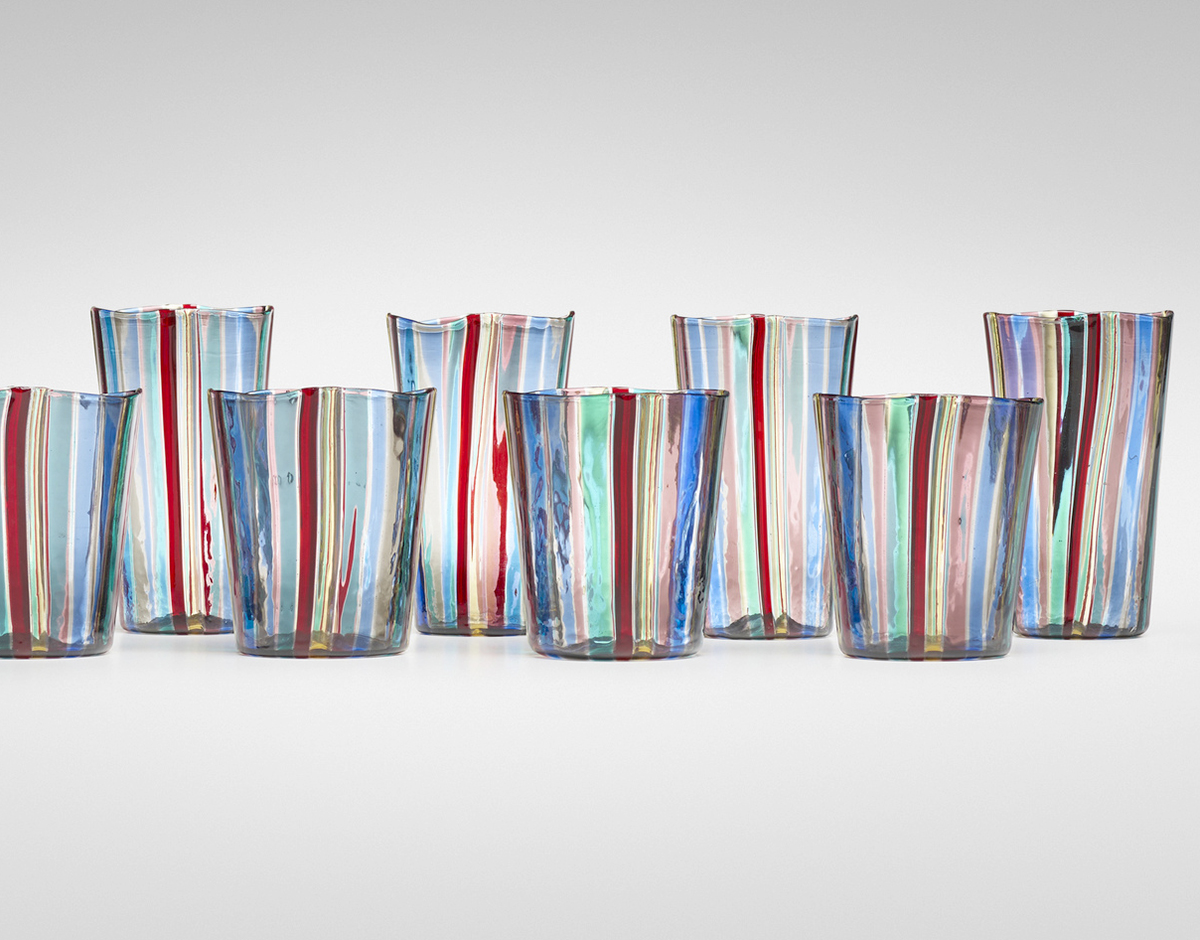 192_1_important_italian_glass_january_2019_gio_ponti_a_canne_glasses_set_of_twelve__wright_auction