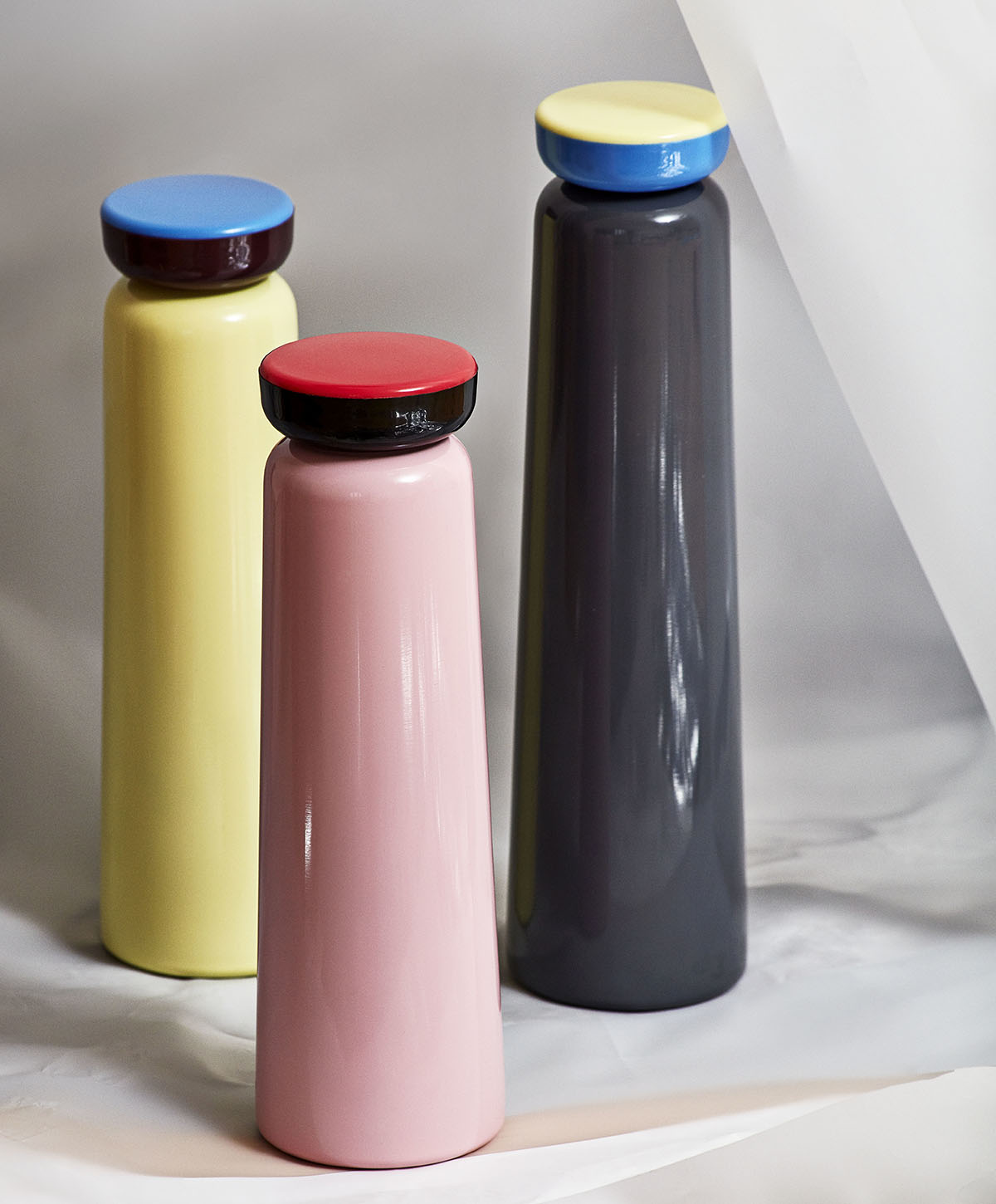 Sowden Bottle 0,35L light pink 0,35L light yellow 0,5L grey