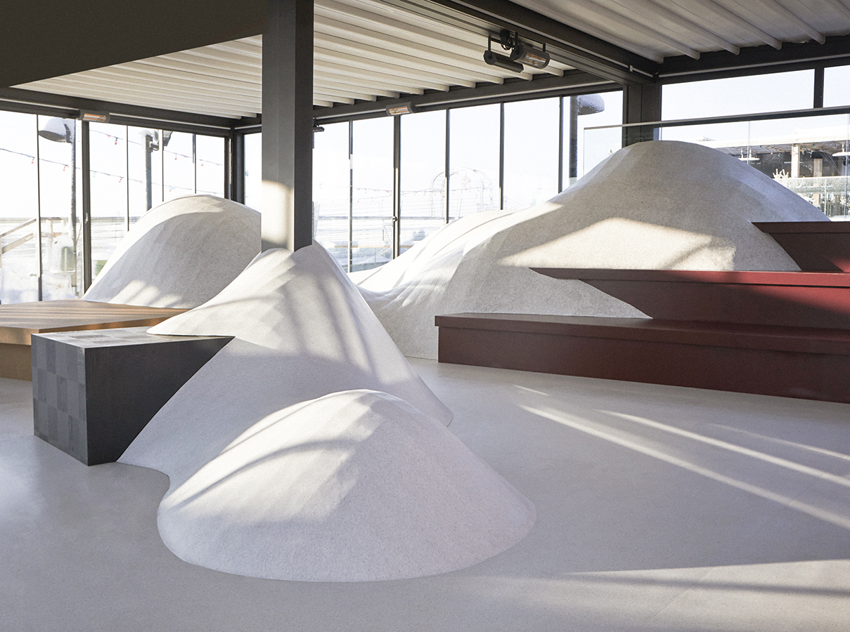 Snowtopped, Installation Image. Created by Tarkett, designed by Note Design Studio. Stockholm Design Week 2019_9