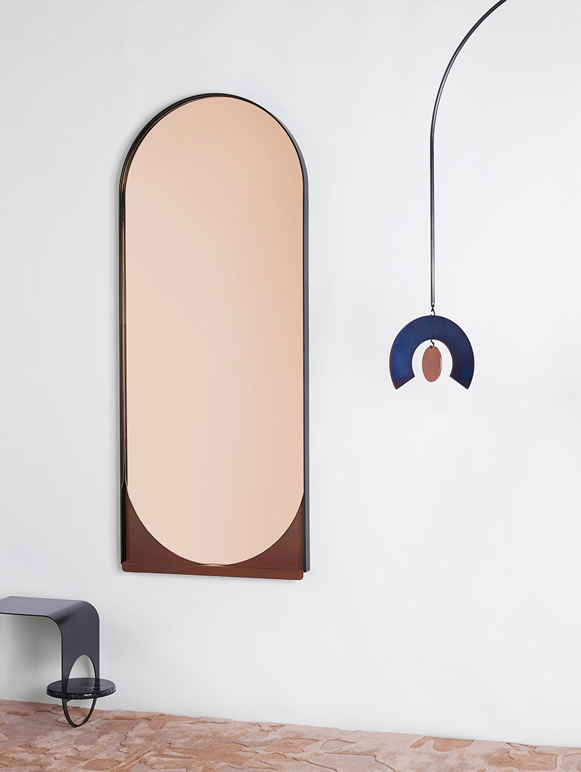 Slip Mirror in peach 2