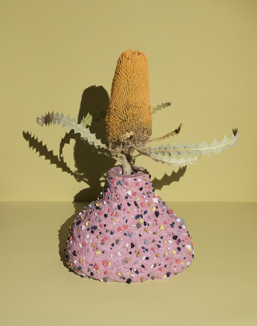 Kevin Solis_Conglomerate VASE_Pink 2