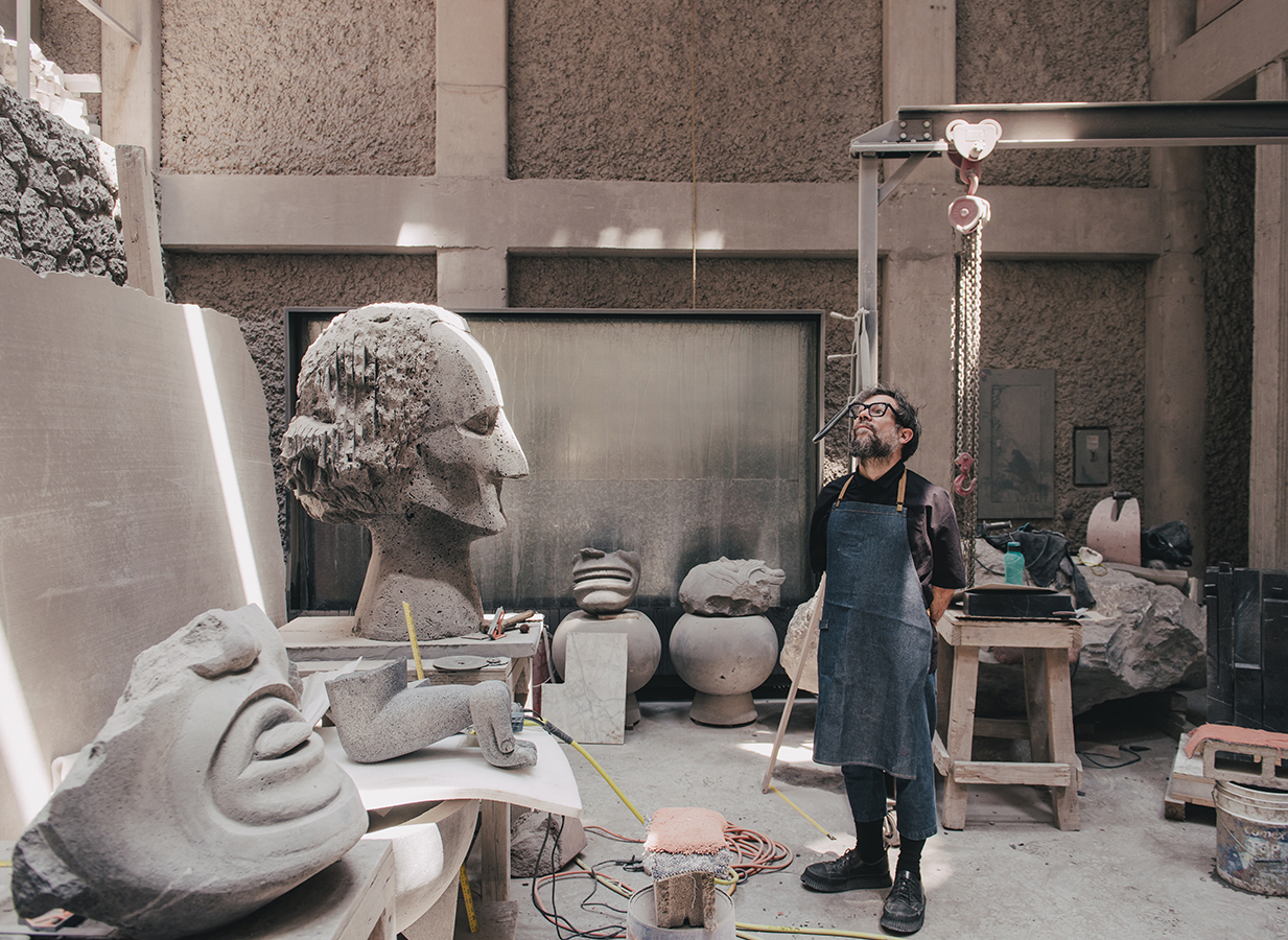 Pedro Reyes Mexico City studio tour