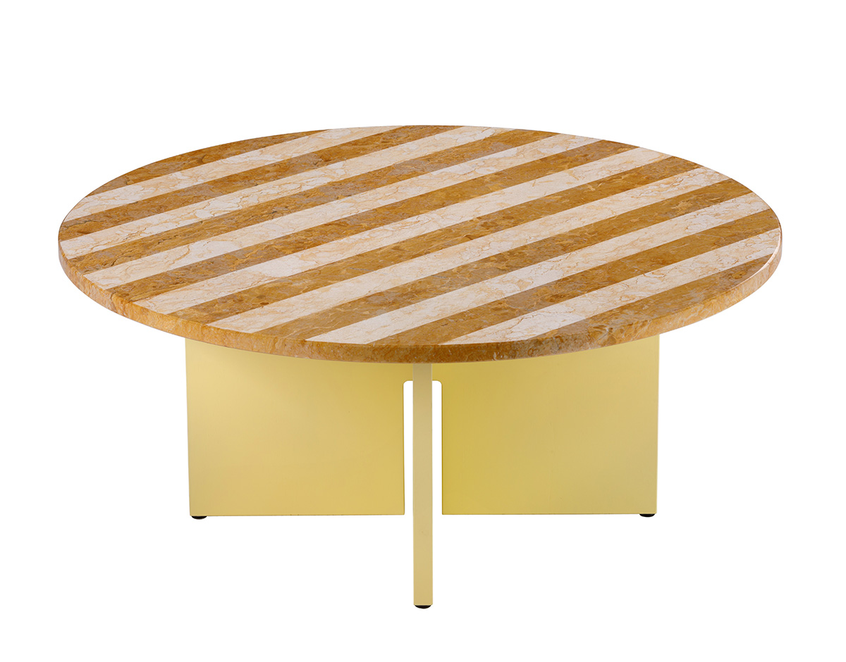 SEDIMENT_Coffee_table_Marble_Giallo_Reale