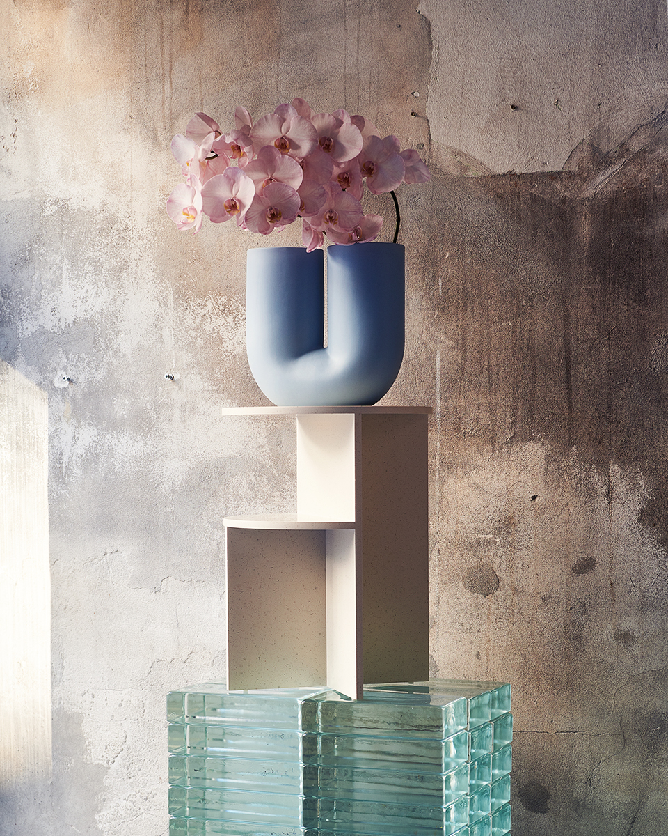 tempereret korrekt Katastrofe Muuto's Ultra-Chubby Kink Vase and Tableau's Art Florals Are a Match Made  in Heaven - Sight Unseen