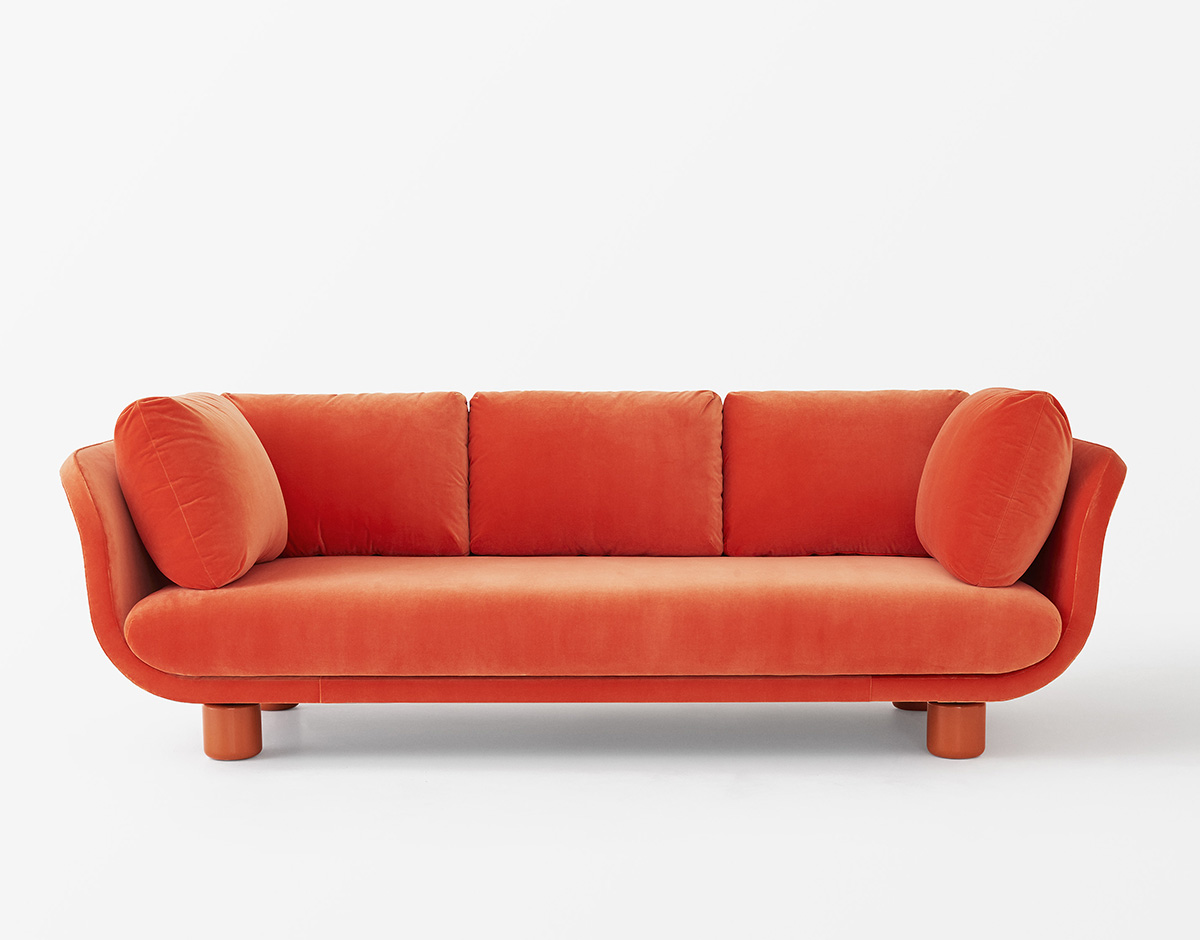 Svenskt_Tenn_Sofa_Famna_2020_3_Seater_Velvet_Orange_1