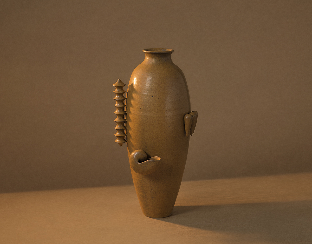 Nicolette Johnson Assemblage vases