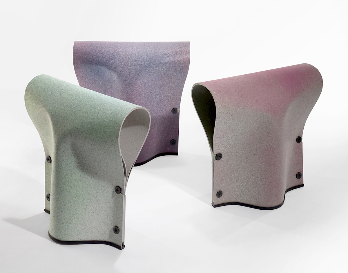 Gosserez_Elise Gabriel & Bertrand Gravier Osselet stool in celloderm (2)