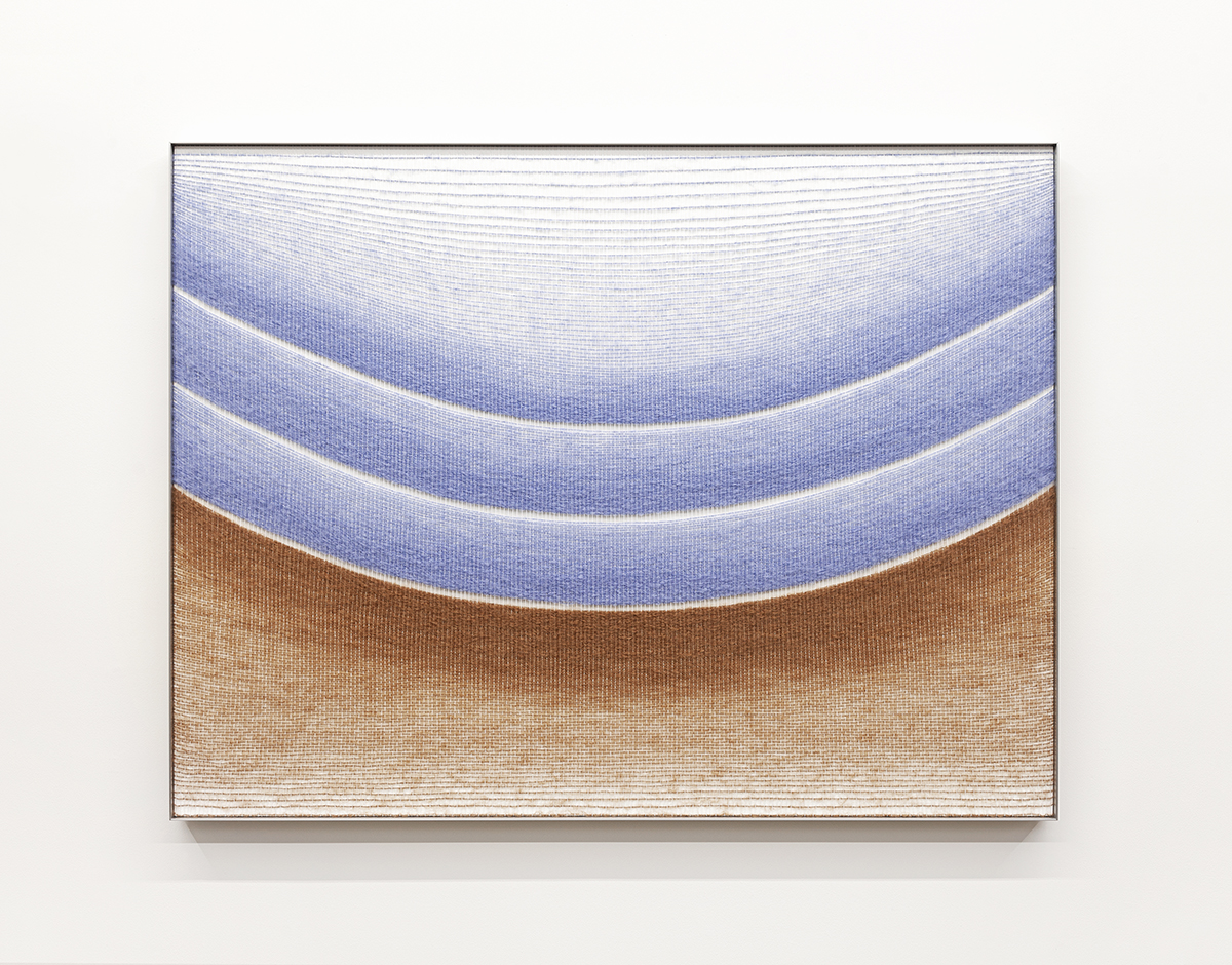 Mimi Jung 102417 Pale Blue and Brown Ellipses 1