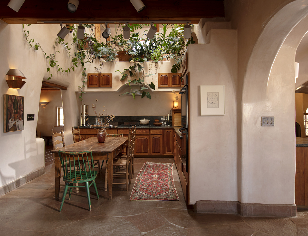 Raquel Allegra's house in Taos, New Mexico for the Wall Street Journal