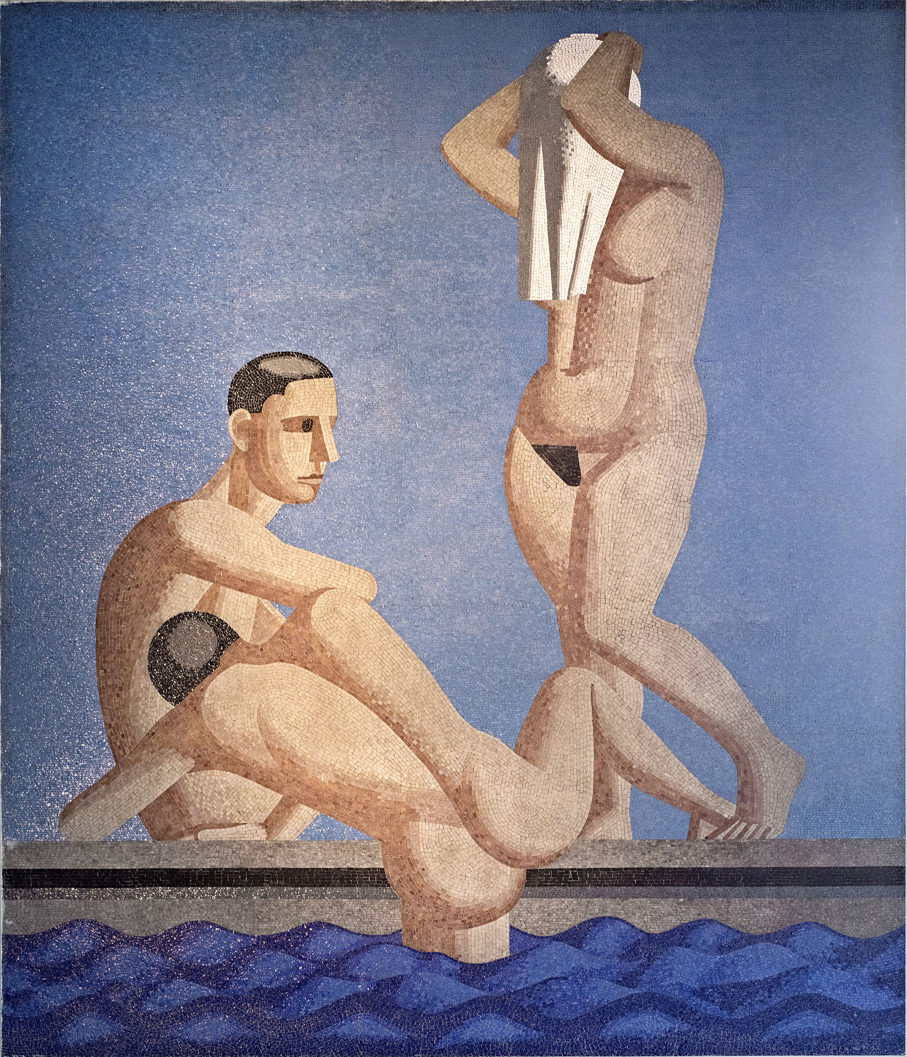 Vilhelm_Lundstrøm,_Mosaik_fra_Frederiksberg_Svømmehal,_1933-38,_foto_jon_nordstroem