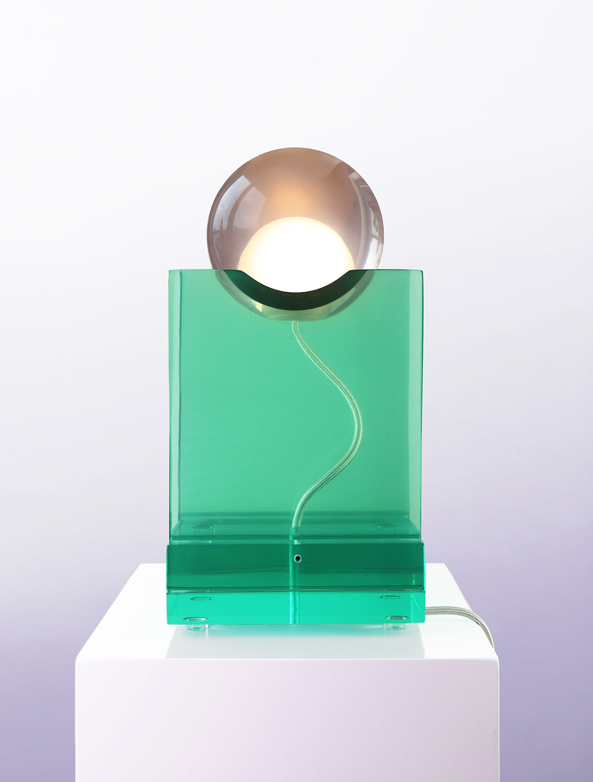 Adrian Cruz Elements_Rotonda Green Lamp