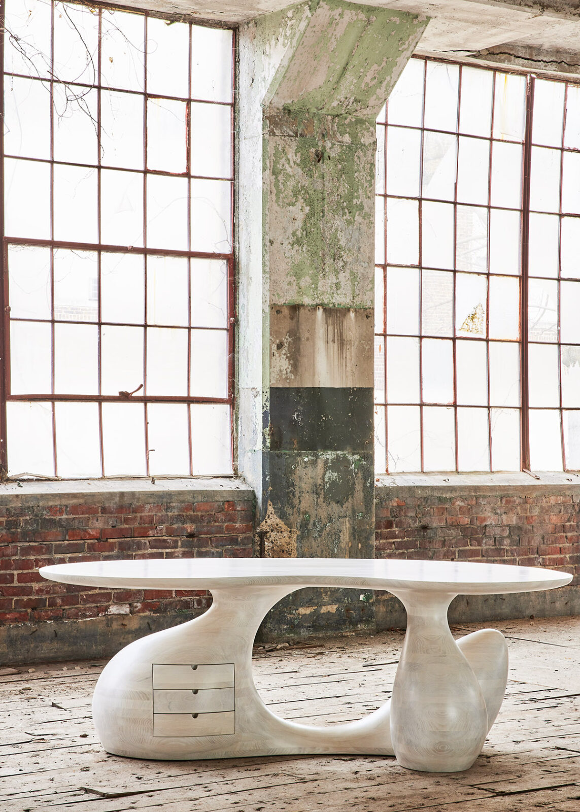 Aaron Poritz sculptural wood furniture