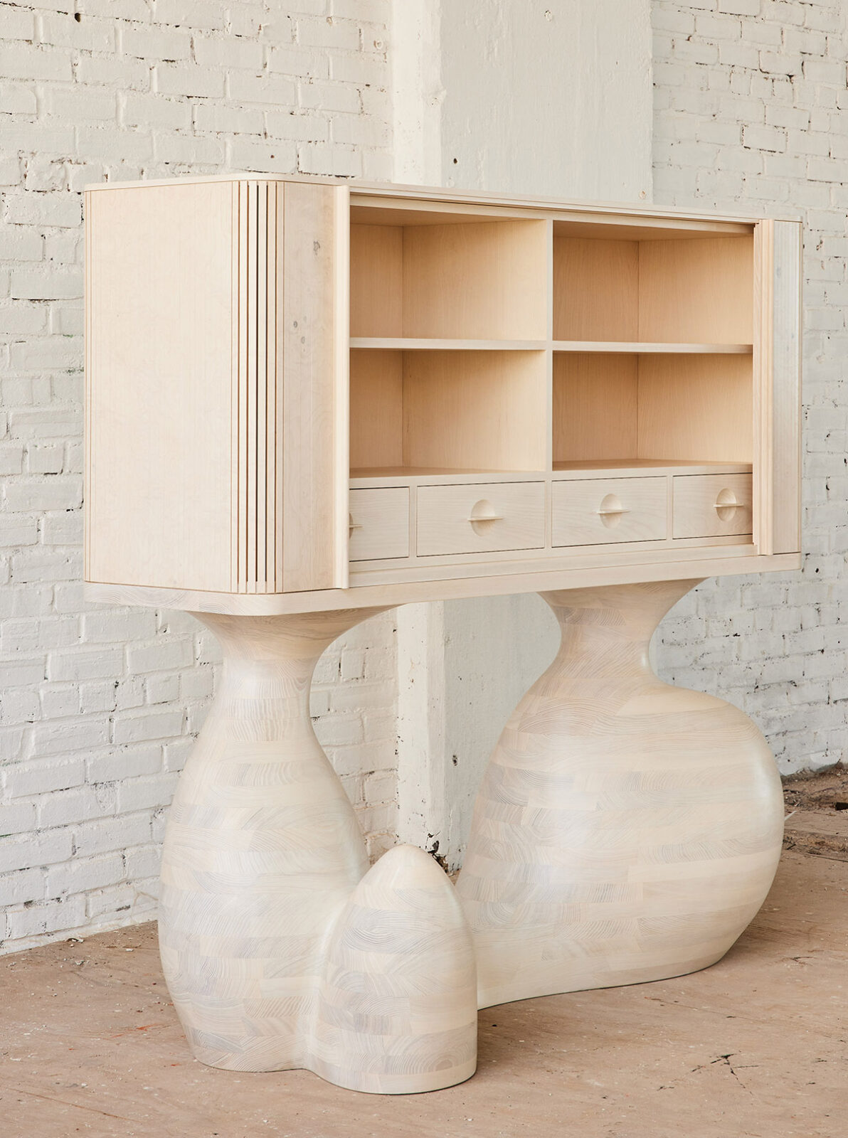 Aaron Poritz sculptural wood furniture