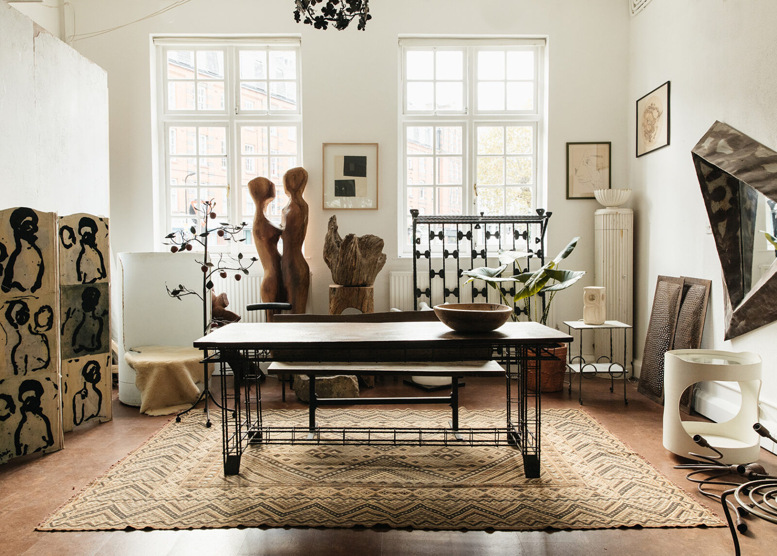 London interior designer vintage objects