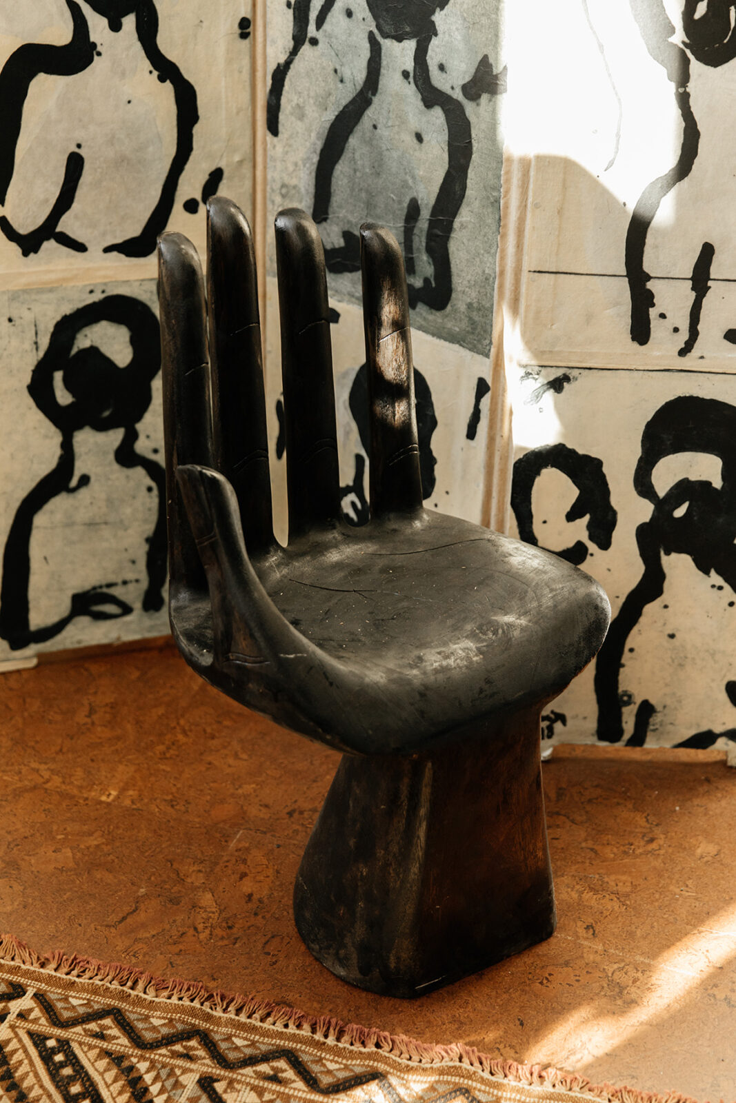 London interior designer vintage objects