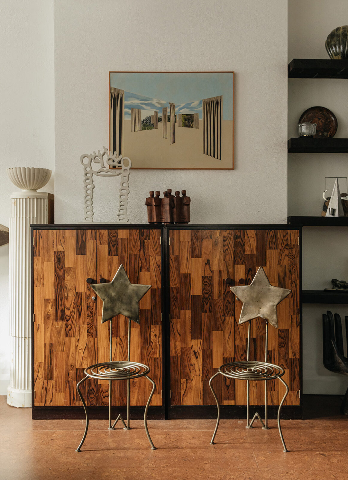 London interior designer vintage objects