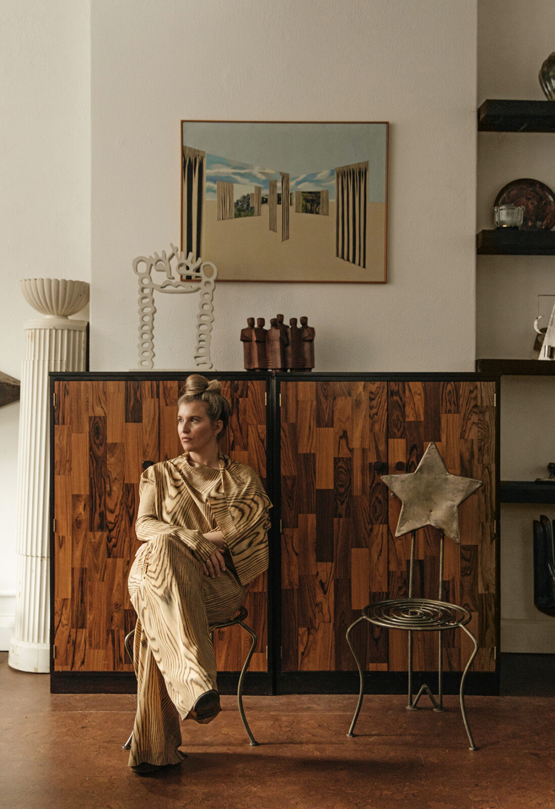 London interior designer vintage objects