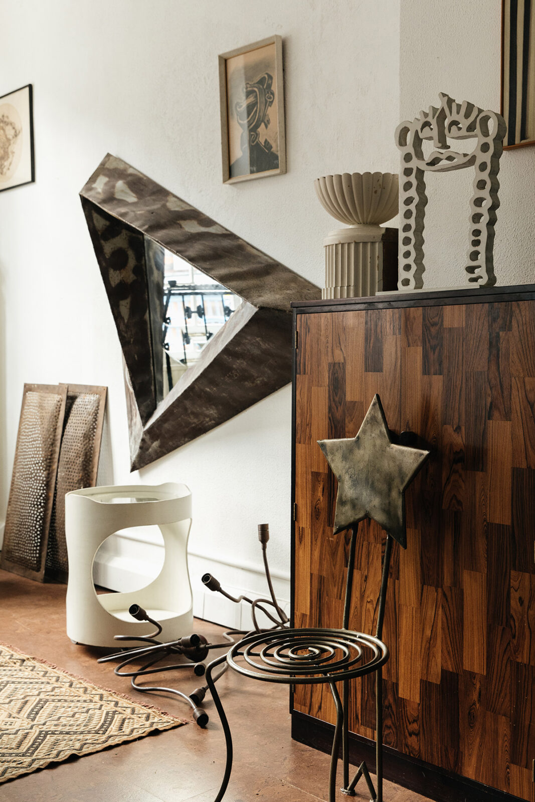 London interior designer vintage objects