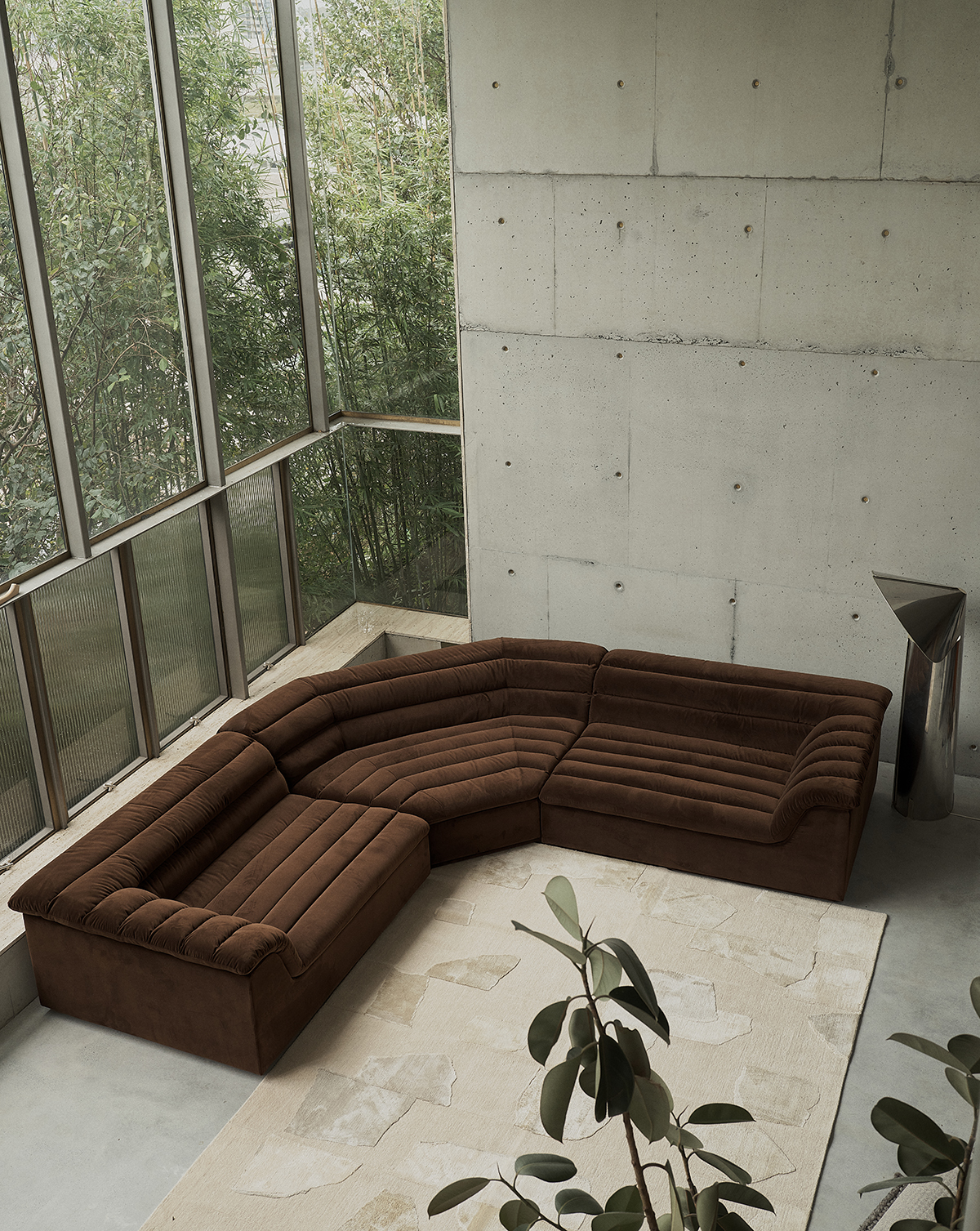sarah ellison float sofa pantone